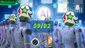 Siêu máy tính dự đoán bóng đá ngày 9/2/2026 tâm điểm Club Brugge gặp Standard Liege