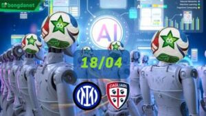 Siêu máy tính dự đoán bóng đá ngày 18/04 tâm điểm đội Inter Milan gặp đội Cagliari